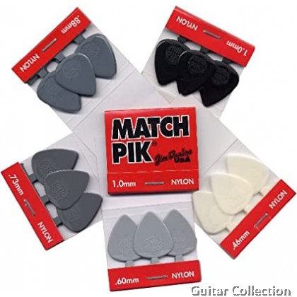 Jim Dunlop 448R088 Match Pik Nylon Guitar Picks | 0.88 mm (6 pcs/pack)