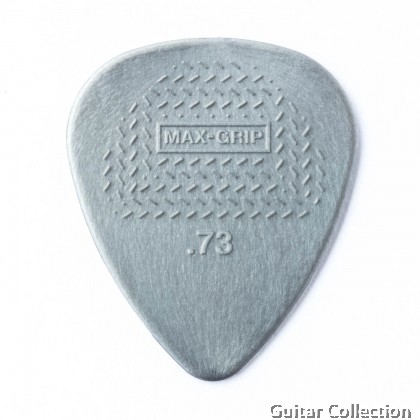Jim Dunlop 449P073 Max Grip Nylon Guitar Picks | 0.73mm (12 pcs/pack)