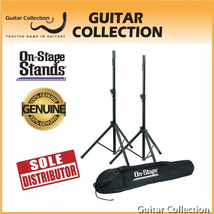 On Stage SSP7900 All-Aluminum Speaker Stand Package with Bag