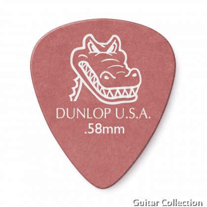 Jim Dunlop 417P058 Gator Grip Guitar Picks | 0.58mm (12 pcs/pack)