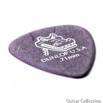 Jim Dunlop 417P071 Gator Grip Guitar Picks | 0.71mm (12 pcs/pack)