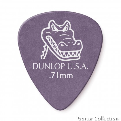 Jim Dunlop 417P071 Gator Grip Guitar Picks | 0.71mm (12 pcs/pack)