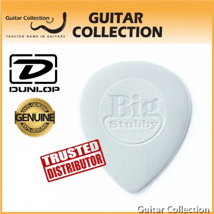 Jim Dunlop 445P100 Nylon Big Stubby Guitar Picks | 1.0mm (6 pcs/pack) 