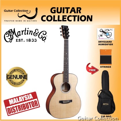 Martin 000JR-10 | Road Series | Junior Acoustic Guitar | Solid Spruce Top, Sapele B&S | Bag