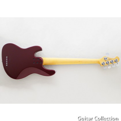 FGN Fujigen JMJ52ALR/AZM | J-Standard Mighty Jazz | 5-String Bass Guitar | Azuki Metallic (Made In Japan)