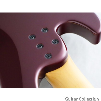 FGN Fujigen JMJ52ALR/AZM | J-Standard Mighty Jazz | 5-String Bass Guitar | Azuki Metallic (Made In Japan)