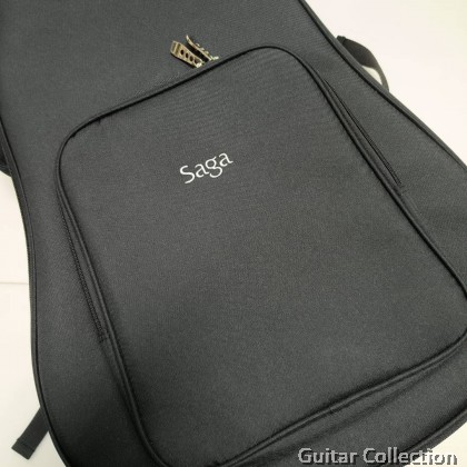 Saga 30mm Lightweight Foam Acoustic Guitar Gig Bag / Soft Shell Case (Fits 40" & 41" Guitars)