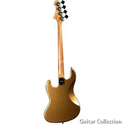 JET JJB300 GD R Bass Guitar | Rosewood | Gold | 4-String