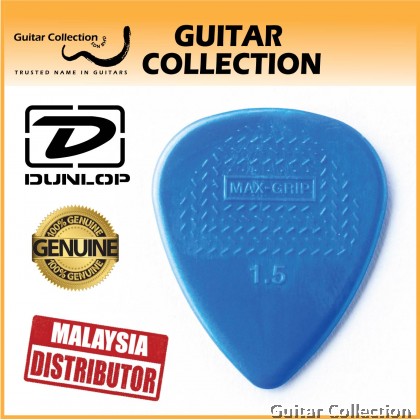 Jim Dunlop 449P150 Max Grip Nylon Guitar Picks | 1.50mm (12 pcs/pack)