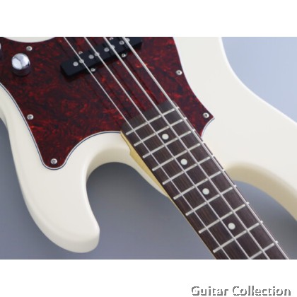 FGN Fujigen BMJ2-R/OLW | Boundary Mighty Jazz | Bass Guitar | Olympic White | Bag