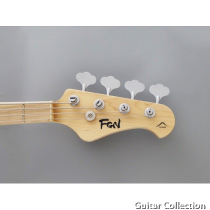 FGN Fujigen EMJ2-AHAL-M/VNT | Expert Mighty Jazz | Bass Guitar | Vintage Natural | Bag (Made In Japan)