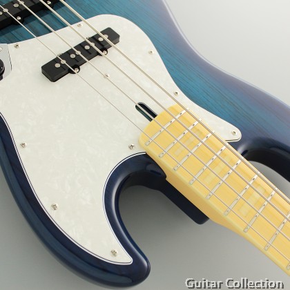 FGN Fujigen NJB100MBAH-SBB | Neo Classic Jazz Bass | Bass Guitar | See-Thru Blue Burst | Bag (Made In Japan)