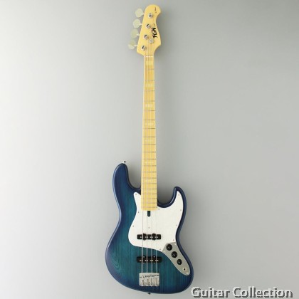 FGN Fujigen NJB100MBAH-SBB | Neo Classic Jazz Bass | Bass Guitar | See-Thru Blue Burst | Bag (Made In Japan)