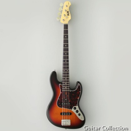 FGN Fujigen NJB100RAL-3TS | Neo Classic Jazz Bass | Bass Guitar | 3-Tone Sunburst | Bag (Made In Japan)