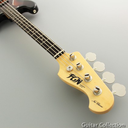 FGN Fujigen NJB100RAL-3TS | Neo Classic Jazz Bass | Bass Guitar | 3-Tone Sunburst | Bag (Made In Japan)