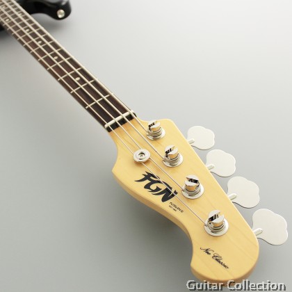 FGN Fujigen NPB100RAL-BK | Neo Classic Precision Bass | Bass Guitar | Black | Bag (Made In Japan)