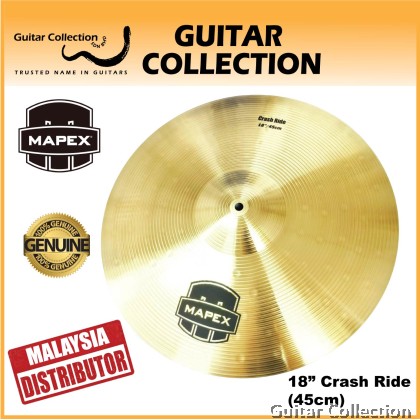 Mapex C106-318MP 18" Crash Ride Cymbal | Hammered Brass (1 pcs)