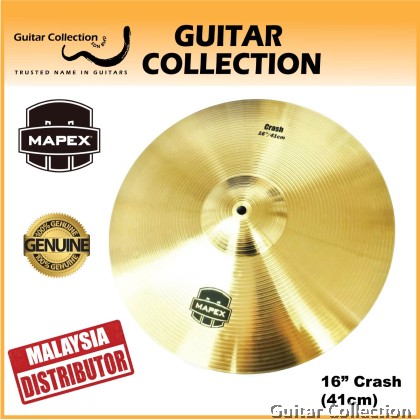 Mapex C106-316MP 16" Crash Cymbal | Hammered Brass (1 pcs)