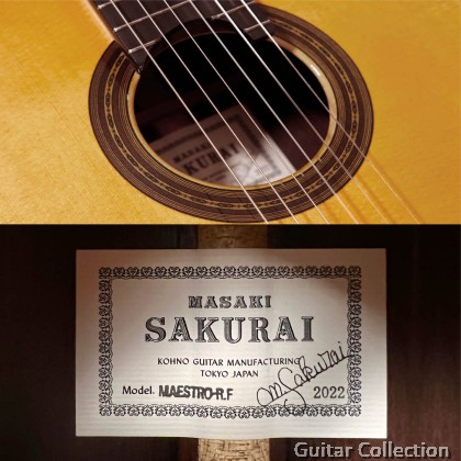 Masaki Sakurai Maestro RF Raised Fingerboard | Classical Guitar | Case (Made in Japan)