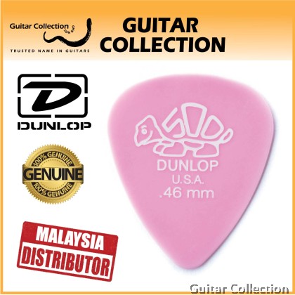 Jim Dunlop 41P046 Delrin 500 Guitar Picks | 0.46mm (12 pcs/pack)
