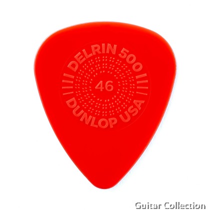 Jim Dunlop 450P046 Primegrip Delrin 500 Guitar Picks | 0.46mm (12 pcs/pack)