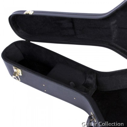On Stage GCA5000B Hardshell Acoustic Guitar Hardcase | Fits Dreadnought & 12-String Guitars